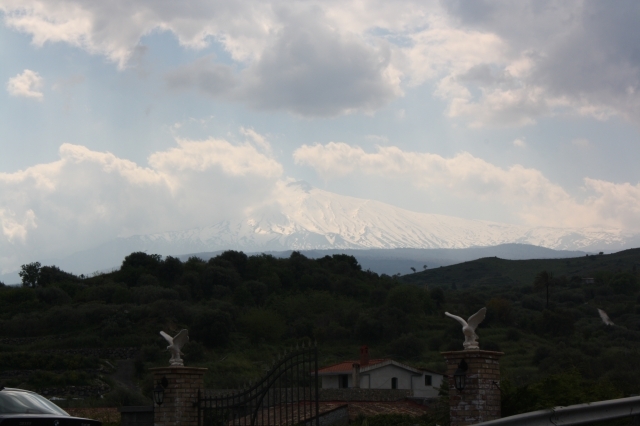 Best view of Etna we got